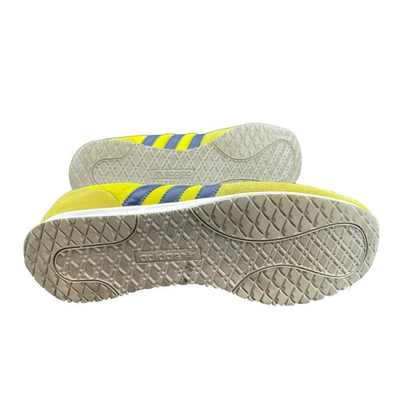 Adidas Adistar Racer Men's Running Shoes Mens 9.5 Yellow Blue Wolverines V22769 - Picture 6 of 7